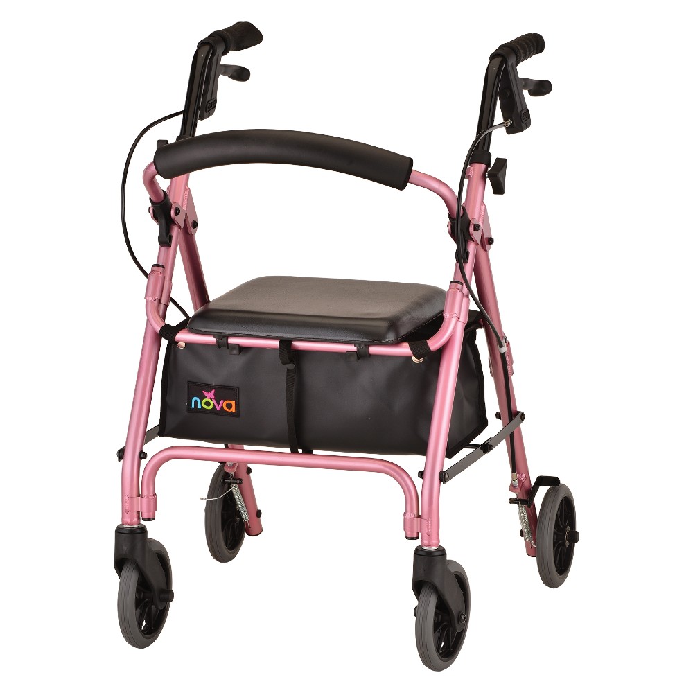 GETGO PETITE ROLL WALKER PINK